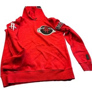 Pro Standard Houston Rockets Hoodie Embroidered Patch Red Small NBA Basketball